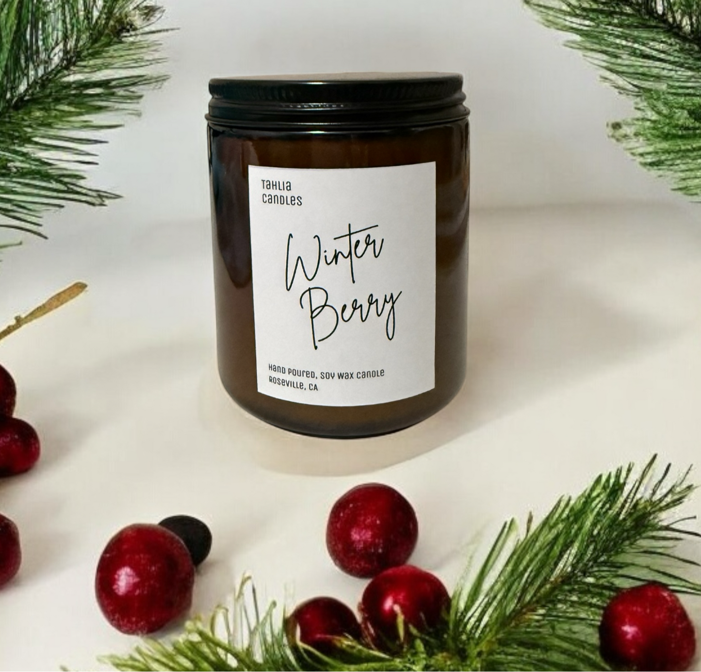 Winter Berry - Scented Soy Candle