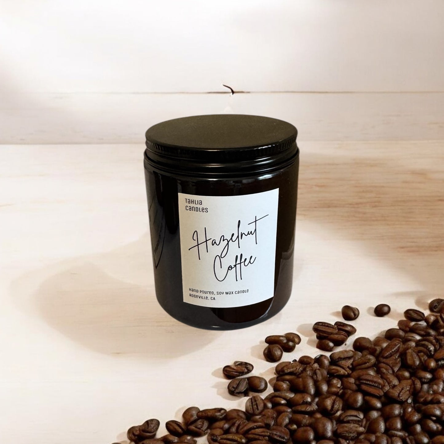 Hazelnut Coffee- Scented Soy Candle