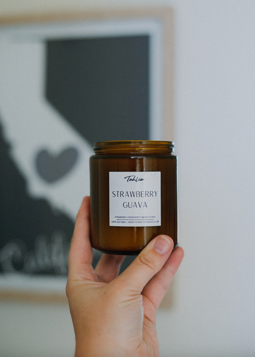 Strawberry Guava - Scented Soy Candle